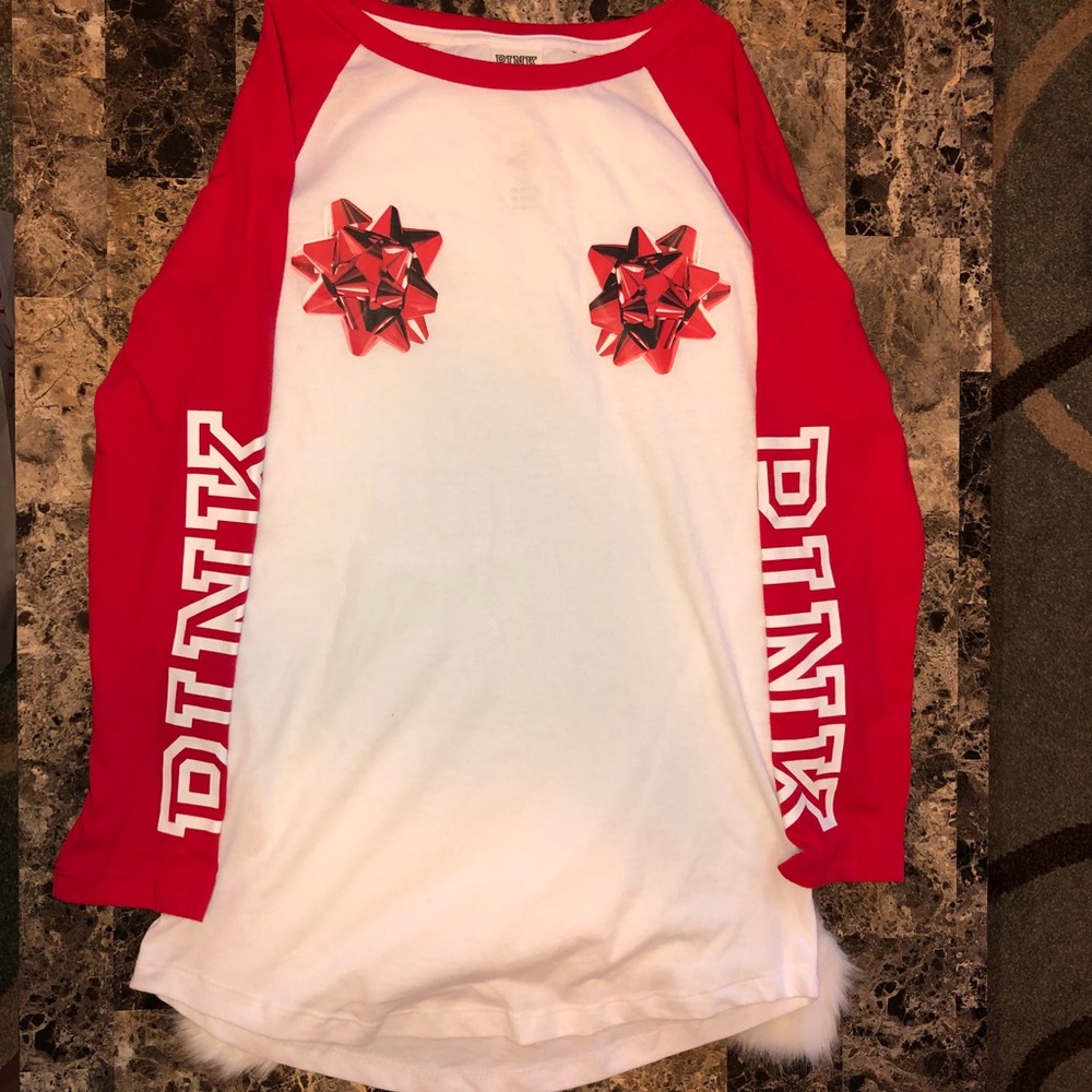 1 LEFT! PINK Victoria’s Secret Christmas - Picture 2 of 8